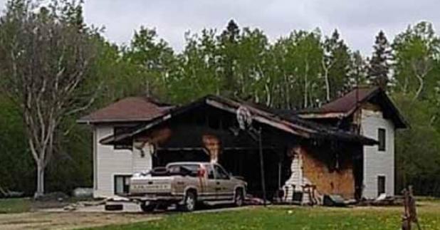 FIRE DESTROYS RURAL HOLT HOME