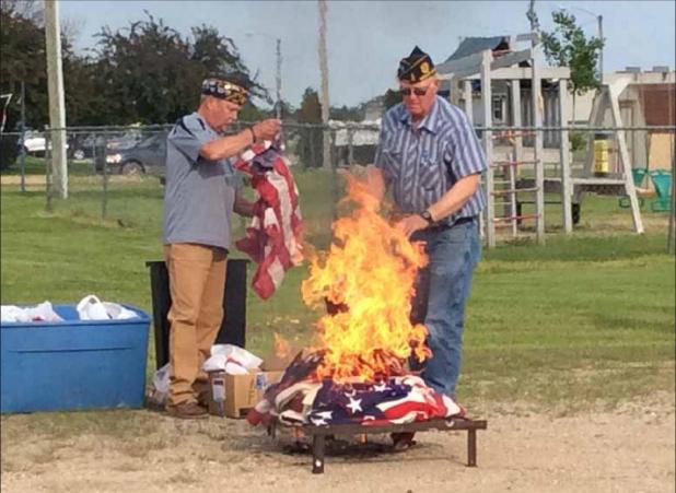 Unserviceable Flags Ceremony