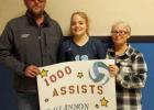 1,000 Vollebyall Assists for Freeze Senior Rhiannon Horien
