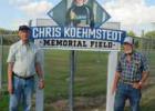 Chris Koehmstedt Memorial Field Dedication