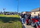 The American Legion Legacy Riders rolled in to Middle River on Saturday