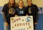 1,000 Vollebyall Assists for Freeze Senior Rhiannon Horien