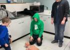 GMR 9th Grade Health Class earns CPR/First Aid Certification