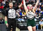 State Wrestling Tournament Action