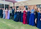 Marshall County Central Schools held their prom May 8th, 2021. Pictured above is the Class of 2021 Seniors before the grand march!